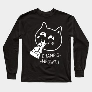 Champigmeowth Long Sleeve T-Shirt